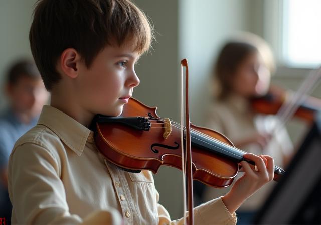 Instrucción de violín para todas las edades